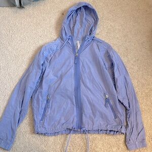 Purple athleta windbreaker/ hike jacket